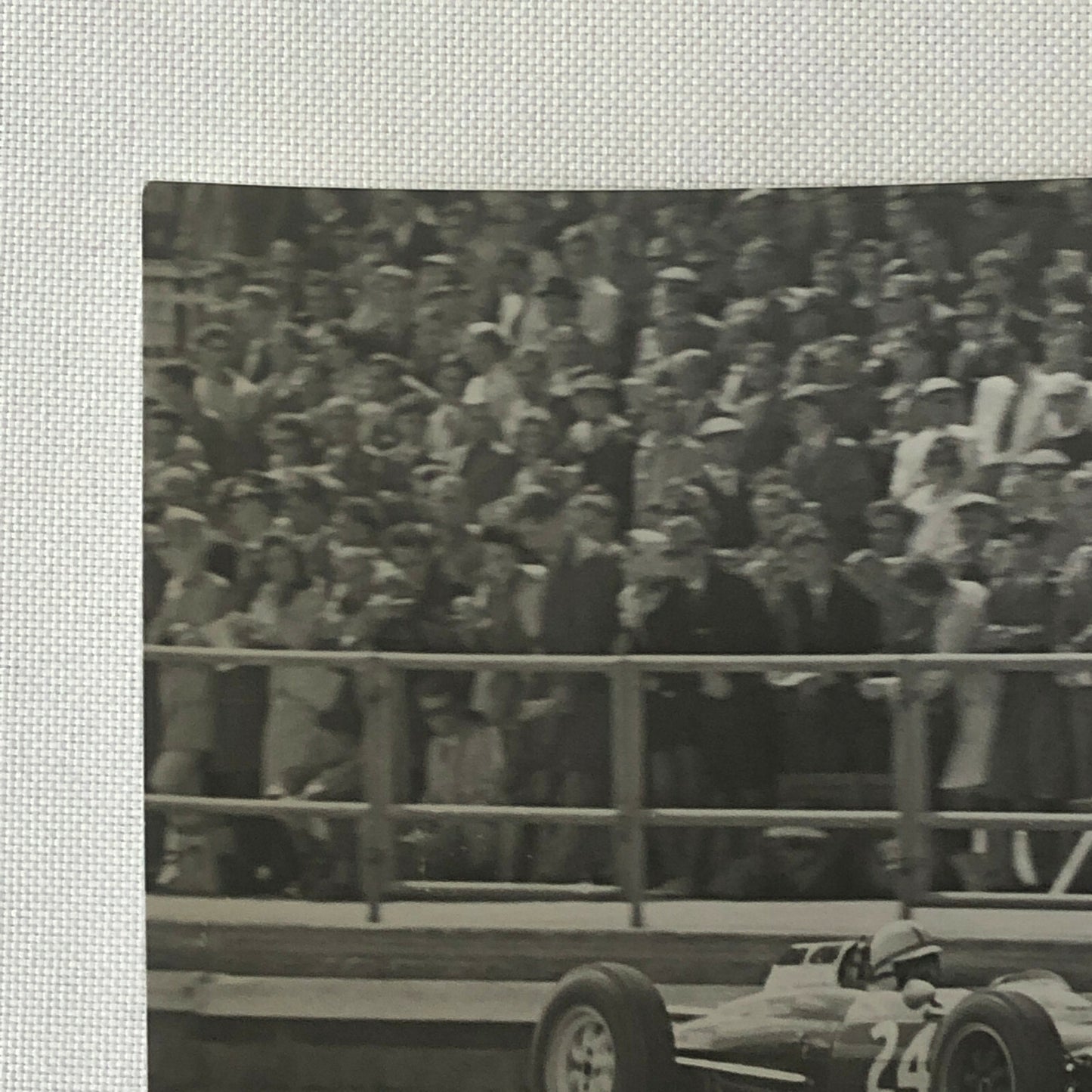 Vintage Racing Car Photo Photograph Print