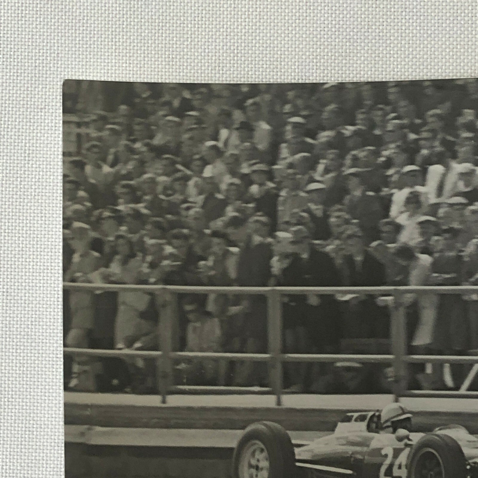 Vintage Racing Car Photo Photograph Print