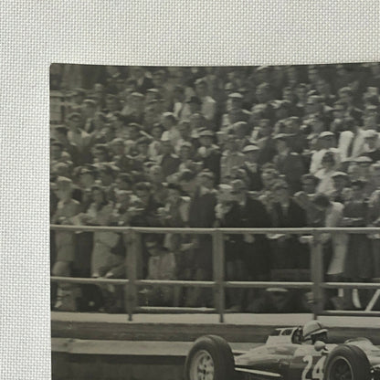 Vintage Racing Car Photo Photograph Print
