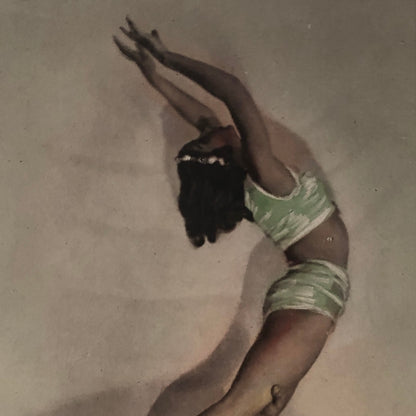 Circus Performer Acrobat Act Duo Cambridge Photo Photograph