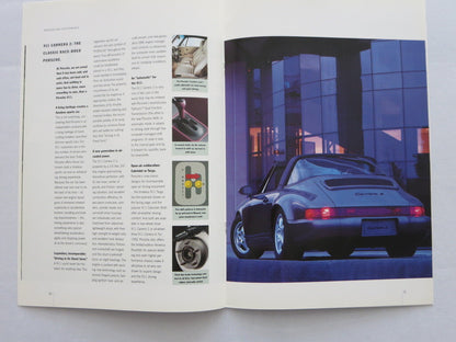 1992 Porsche Sales Brochure Catalog 928GTS 911 Carrera 2 4 Turbo 968 