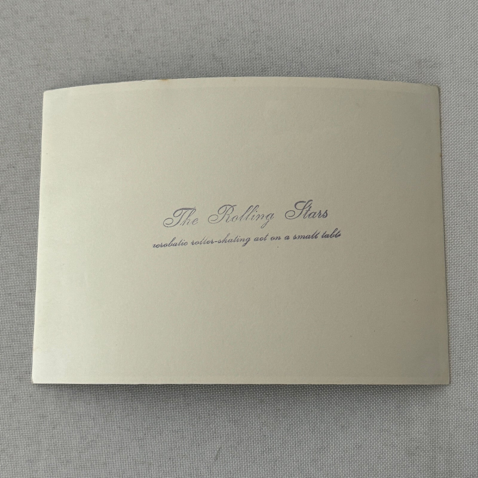 Vintage Rollerskating Roller Skate Circus Performer Photo Photograph