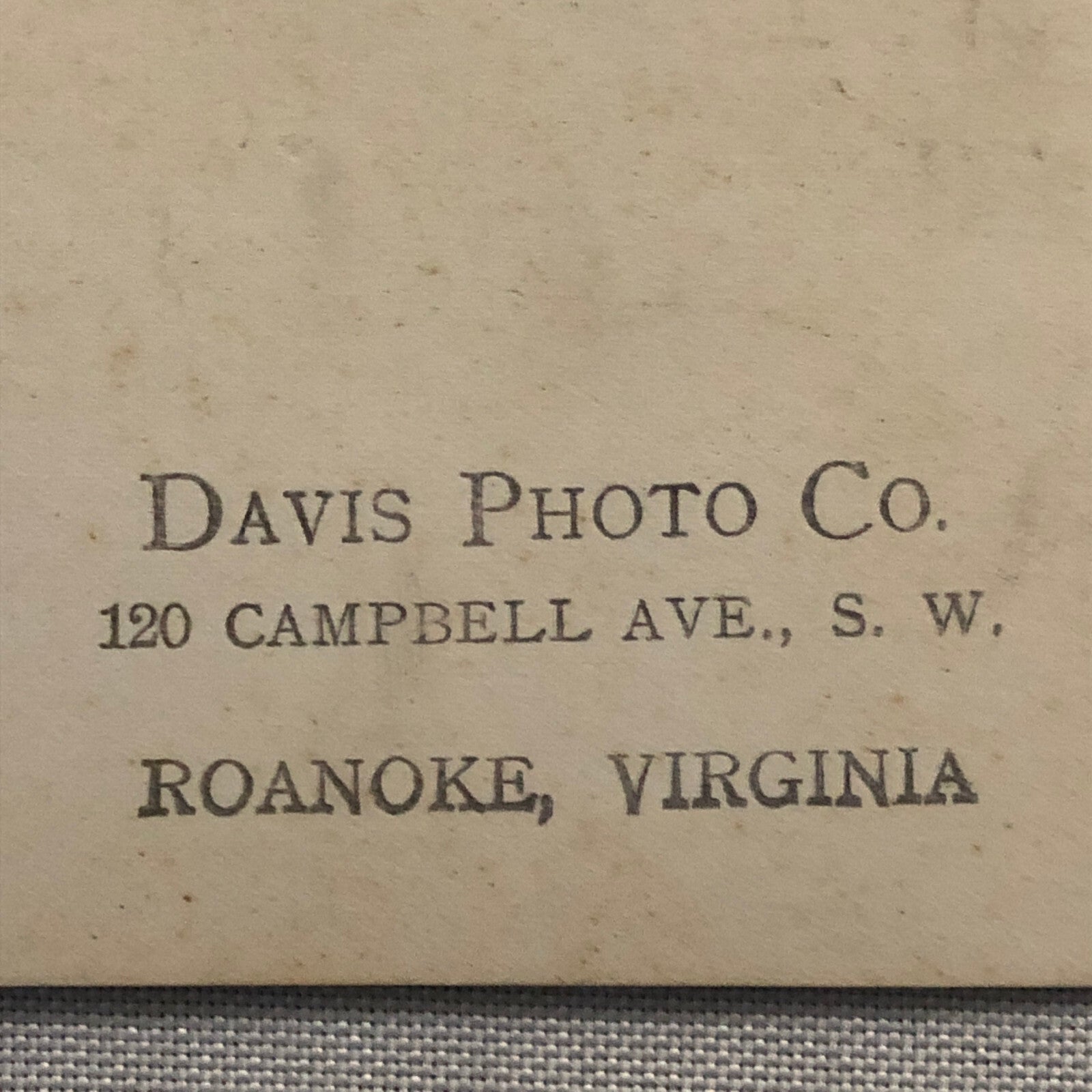 Vintage Airplane Plane Photo Photograph Print Jefferson Theatre Aircraft