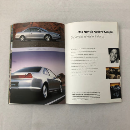 Honda Sales Brochure Catalog NSX S2000 Integra Type R Prelude Civic + GERMAN