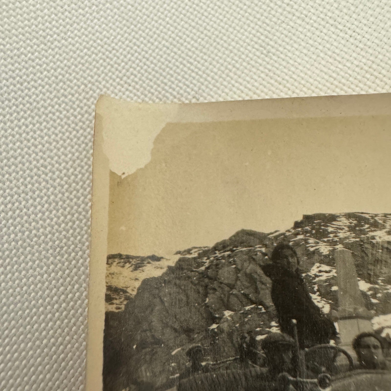 Vintage Car Automobile Photo Photograph Print People