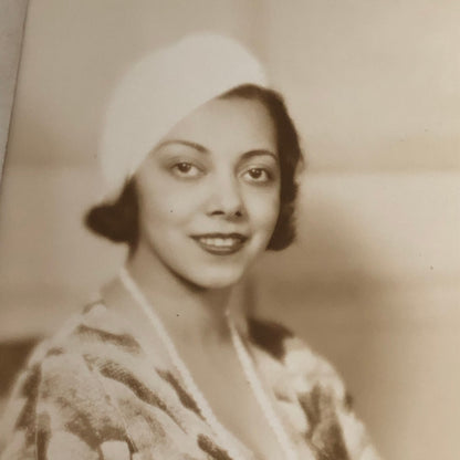 Vintage Press Photo Photograph Portrait Mexican Woman Sister of Diplomat 1933