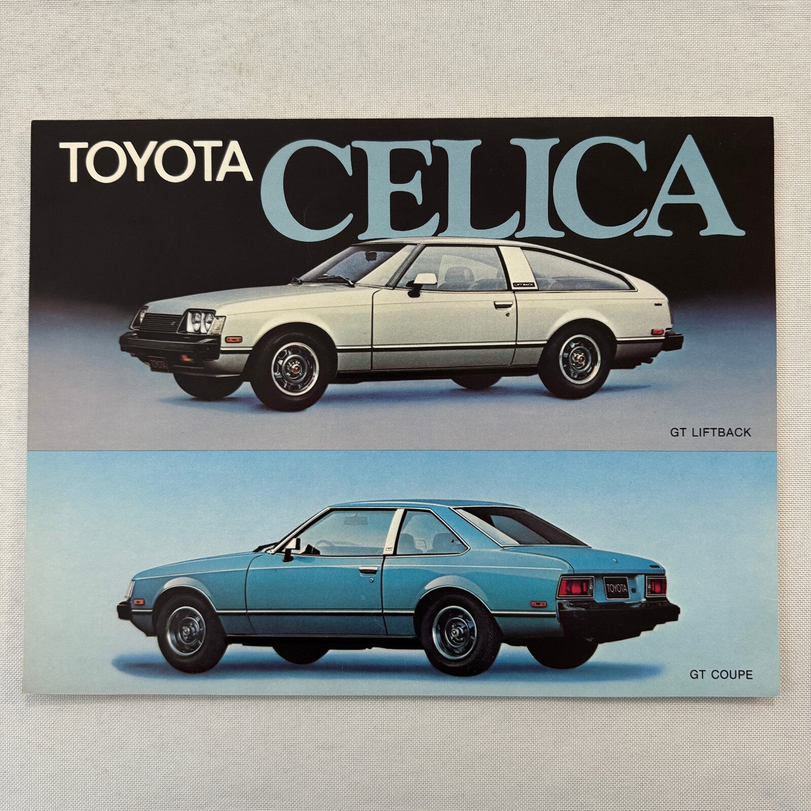 1978 Toyota Celica Car Sales Brochure Catalog Canadian GT Liftback and GT Coupe