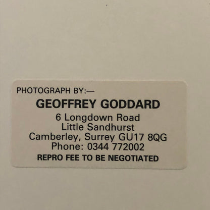 Racing Car Driver Photo Photograph Print Geoffrey Goddard