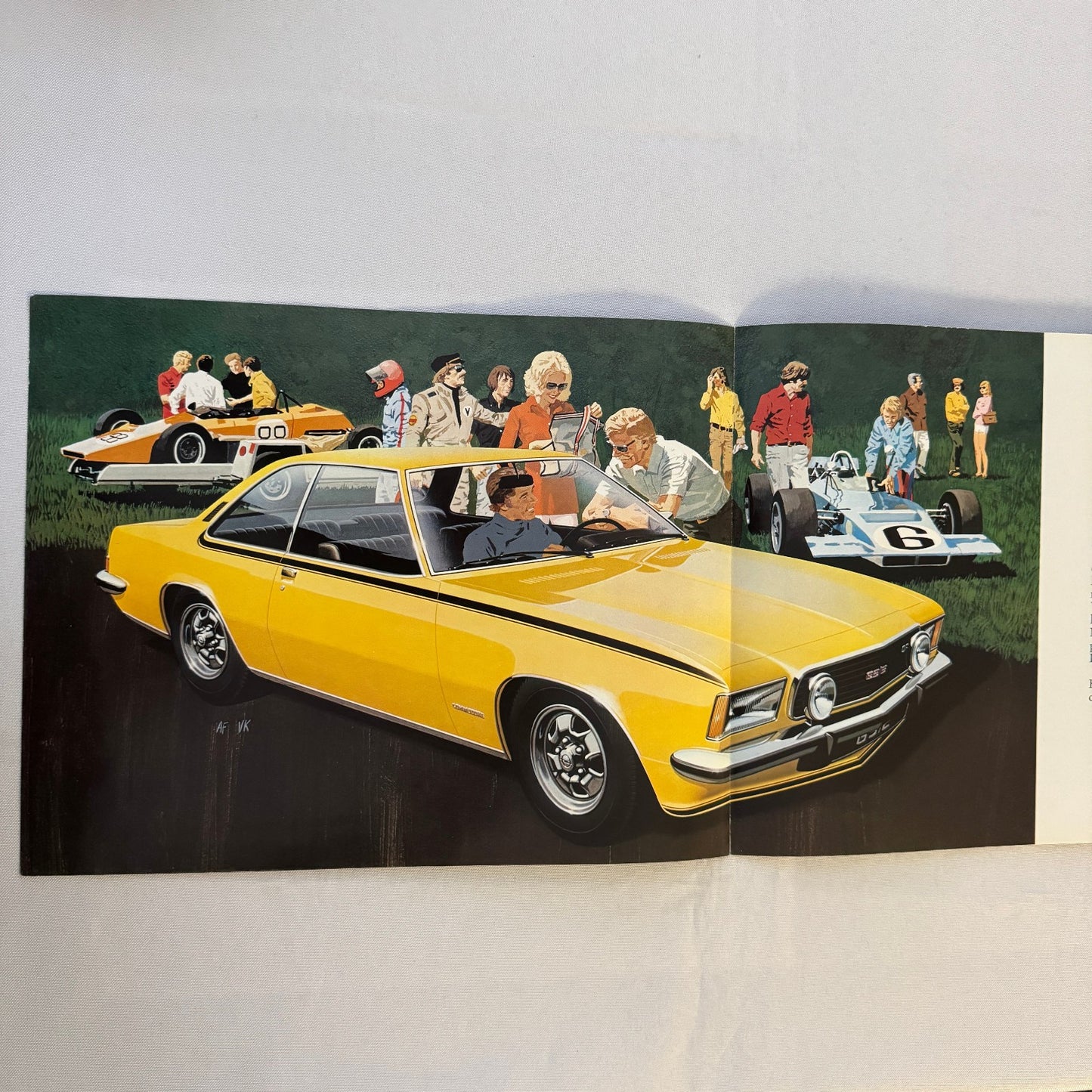 Opel Commodore GS/E Car Sales Brochure Catalog Opel Commodore GSE GERMAN