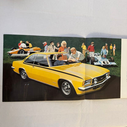 Opel Commodore GS/E Car Sales Brochure Catalog Opel Commodore GSE GERMAN