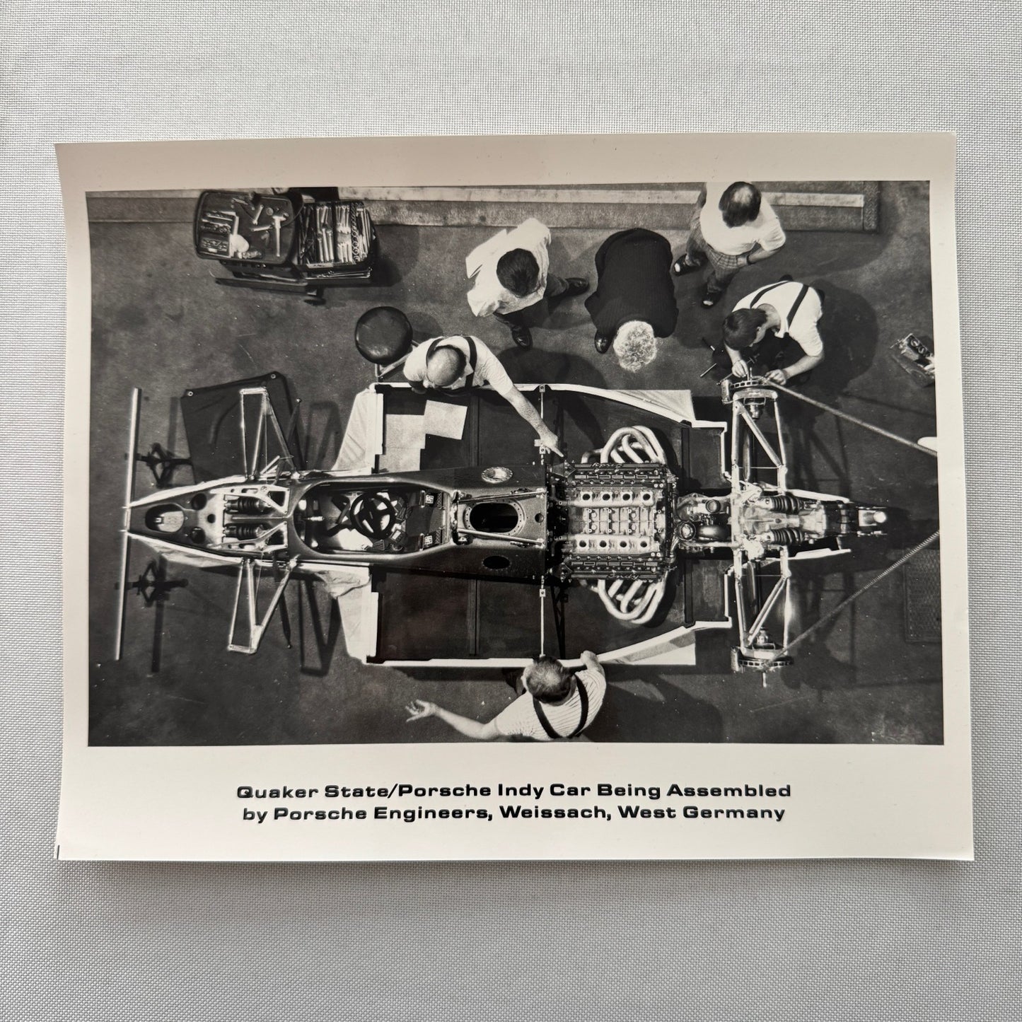 Porsche Quaker State Indy Racing Car Factory Press Photo Photograph Print