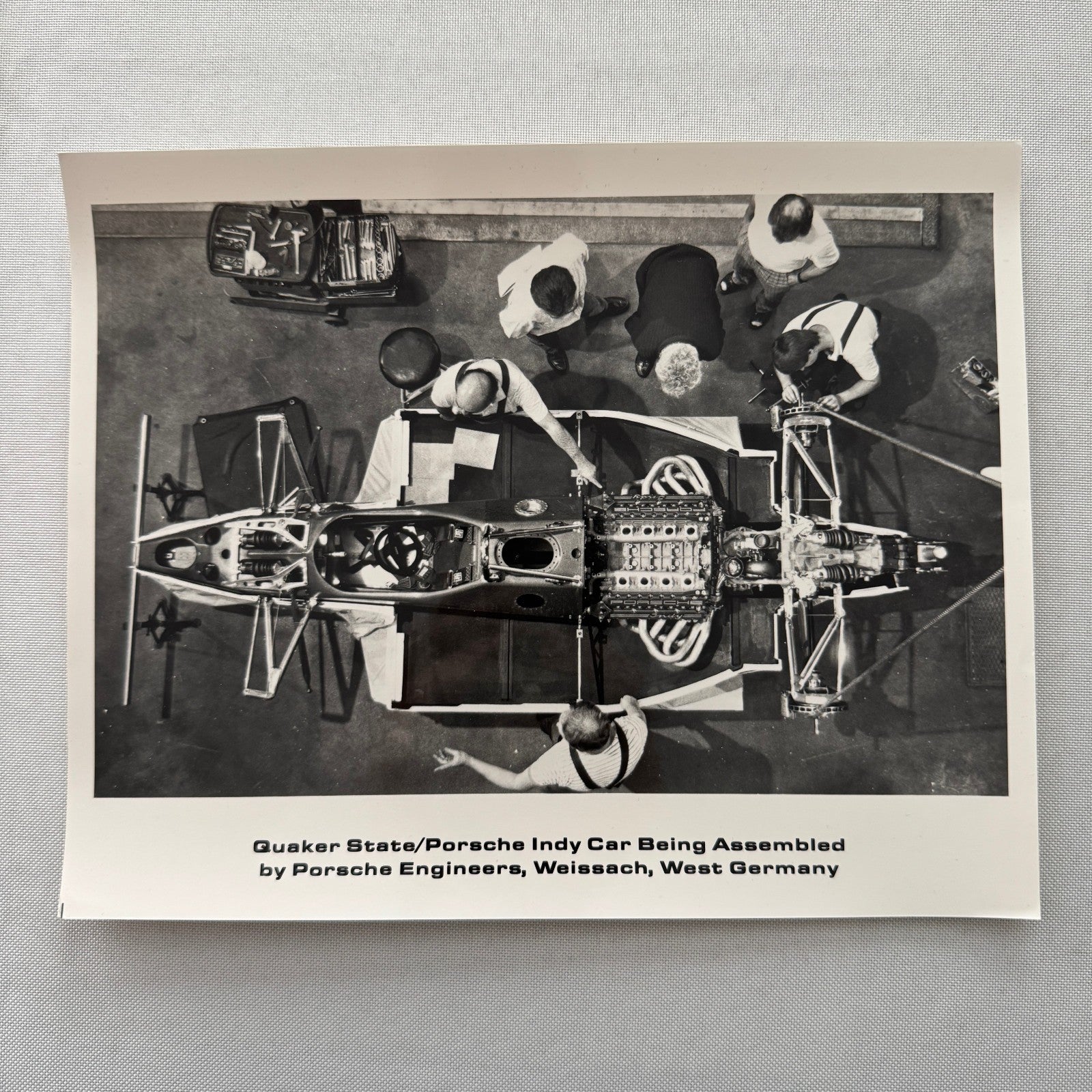 Porsche Quaker State Indy Racing Car Factory Press Photo Photograph Print