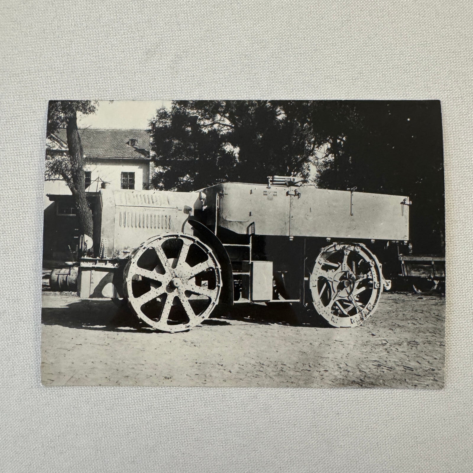 Porsche Factory Press Photo Photograph Werkfoto Early Antique Tractor Truck