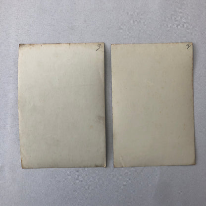 Circus Performer Bicycle Bike Balancing Act Photo Photograph Lot of 2 Vintage