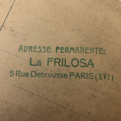 Circus Performer Burlesque Woman Real Photo Postcard RPPC La Frilosa Paris