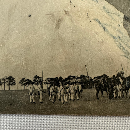 Vintage Zeppelin Airship Dirigible Postcard Post Card French