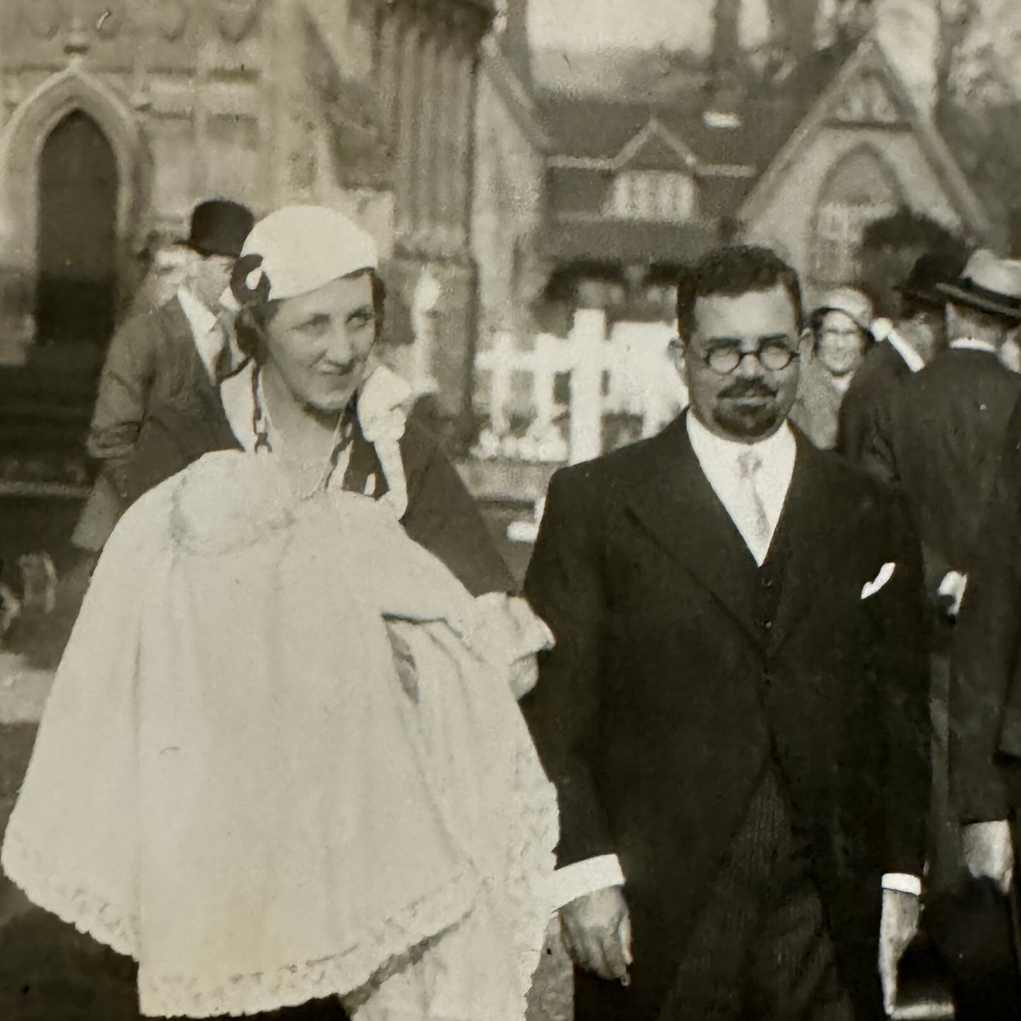 Violet Cressy Marcks Explorer Child Christening Ceremony at Church Press Photo