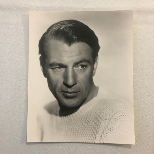 Gary Cooper Actor Photo Photograph Print Movie Still
