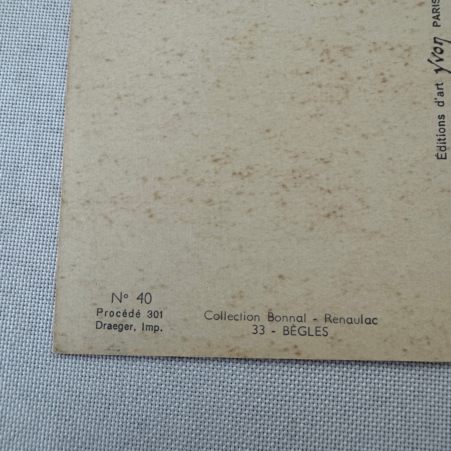 1935 Bugatti Coupe Ventoux Car Automobile Vintage Postcard Post Card