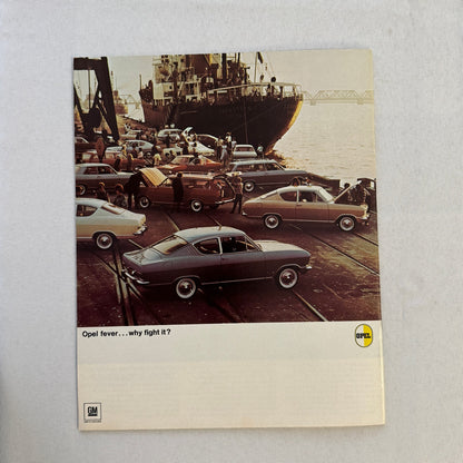 1967 Buick Opel Kadett Car Sales Brochure Catalog Advertising