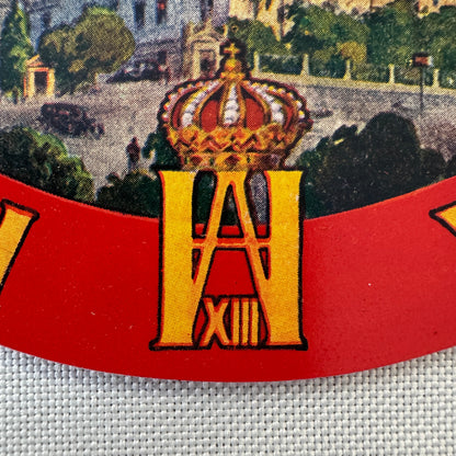 Vintage Hotel Travel Luggage Label Hotel Alfonso XIII Sevilla Spain Spanish