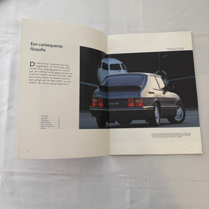 1992 Saab 900 Car Sales Brochure Catalog 900i 900 Cabriolet 900 Turbo DUTCH
