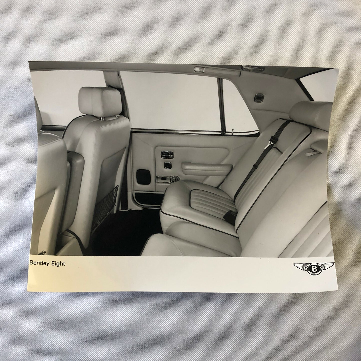 Bentley Eight Sedan Press Photo Photograph Lot of 3 - Bentley 8 