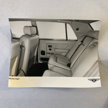 Bentley Eight Sedan Press Photo Photograph Lot of 3 - Bentley 8 