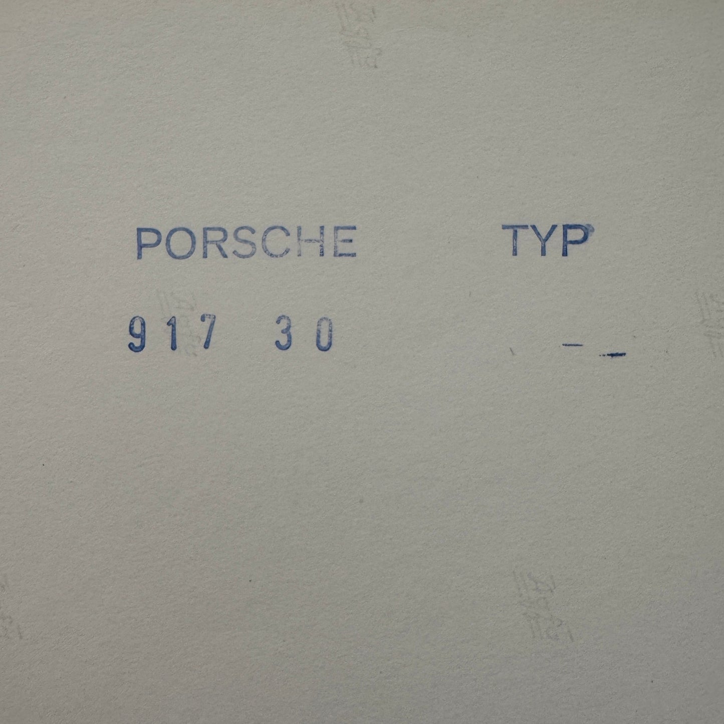 Porsche 917 30 Racing Car Photo Photograph Print Vintage Sunoco