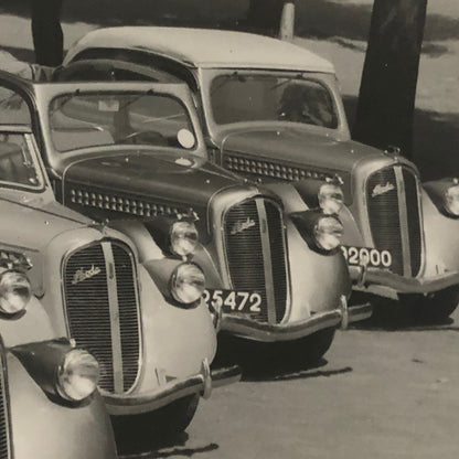 Vintage Skoda Car Automobile Photo Photograph Print Shell Gas Pump +