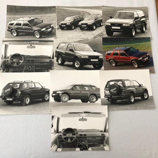 Opel Frontera SUV Truck Factory Press Photo Photograph Lot of 10 Sport +