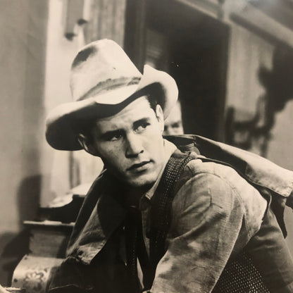 CBS Television Press Photo Photograph Gunsmoke Hickman Hill Tom Mix Grandson