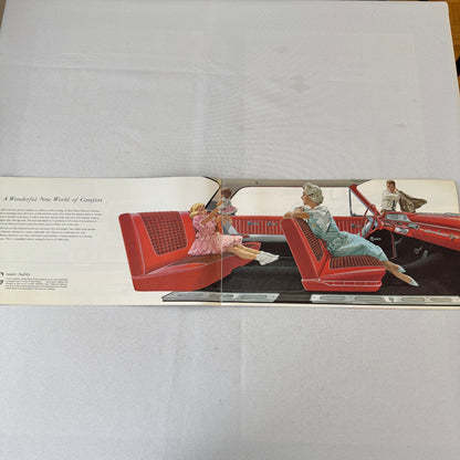1960 Ford Car Sales Brochure Canadian Galaxie Fairlane Starliner Sunliner