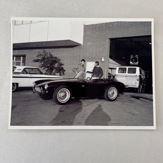 Carroll Shelby Cobra Car Photo Photograph Vintage Image Modern Print