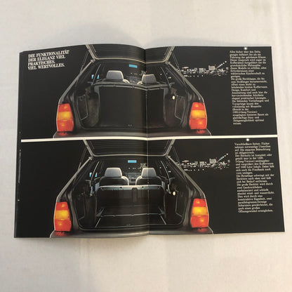 1980 Lancia 1300 and 1500 Car Sales Brochure Catalog German Text