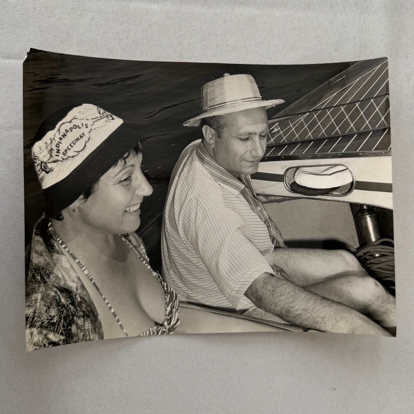Juan Manuel Fangio Retirement Vacation Holiday Italian Press Photo F1 Racing