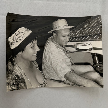 Juan Manuel Fangio Retirement Vacation Holiday Italian Press Photo F1 Racing