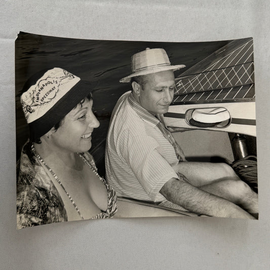 Juan Manuel Fangio Retirement Vacation Holiday Italian Press Photo F1 Racing