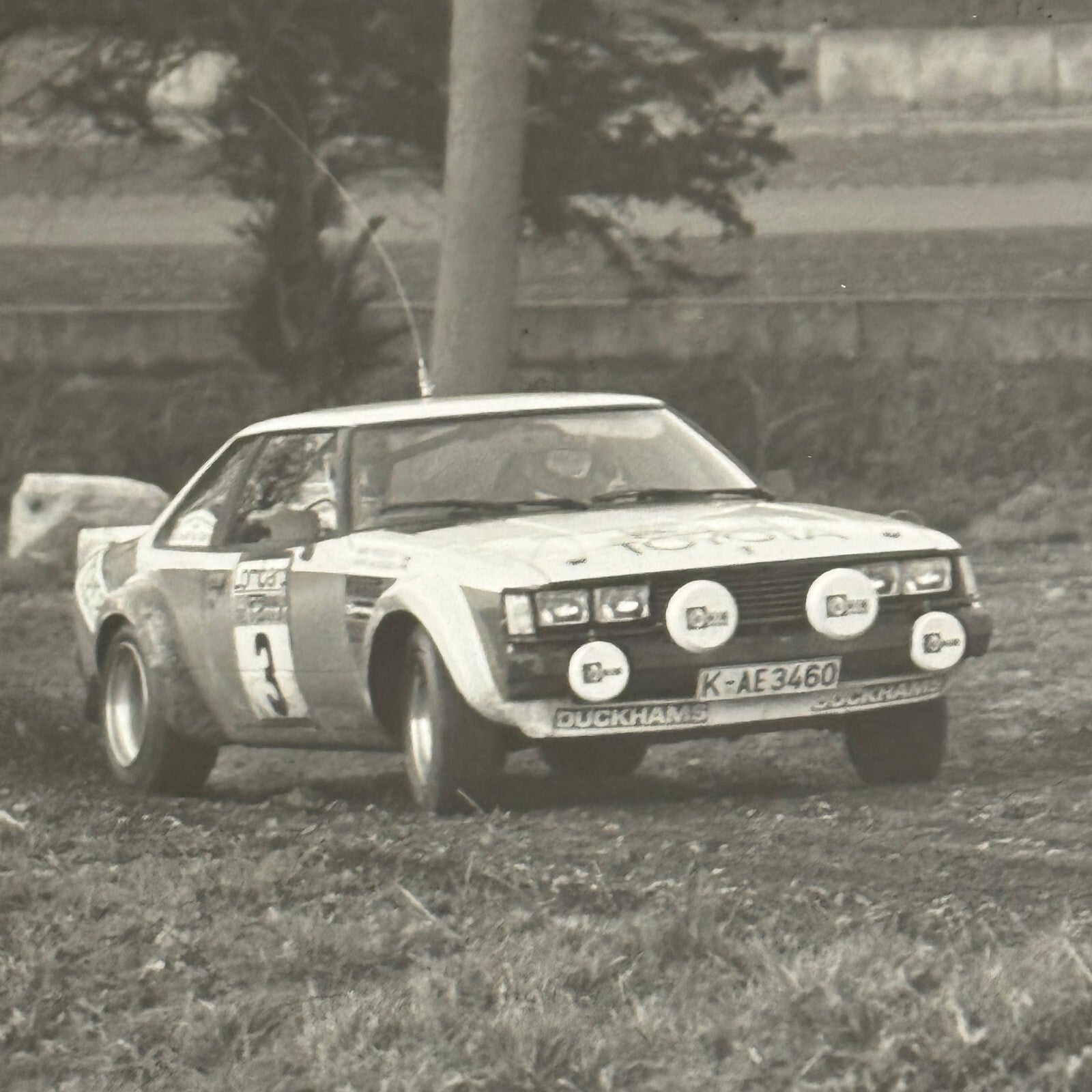 1980 RAC Rally Rallye Car Racing Photo Photograph Toyota Celica GT Vintage Car
