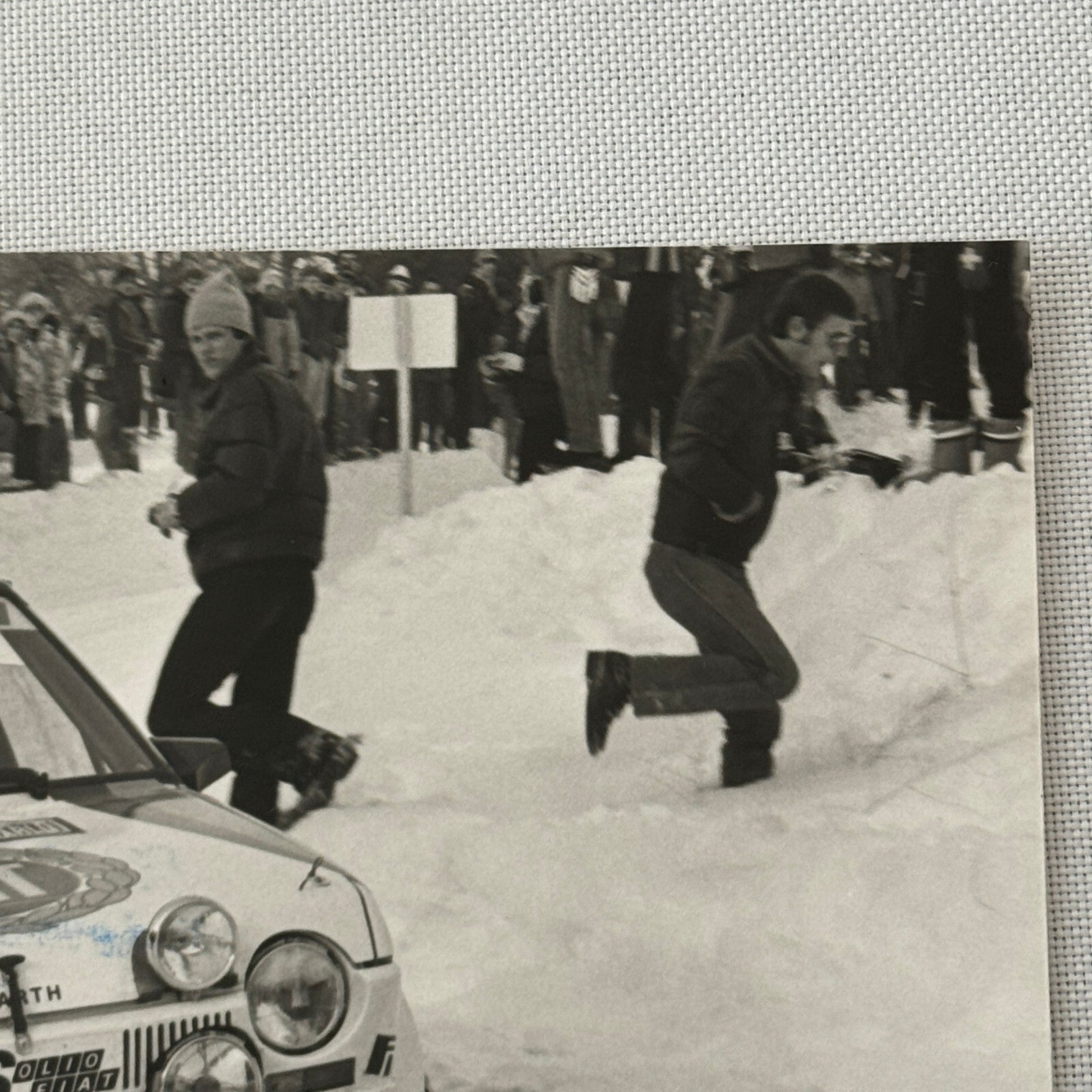 1980 Rallye Monte Carlo Press Photo Photograph DPPI Fiat Ritmo Abarth Car