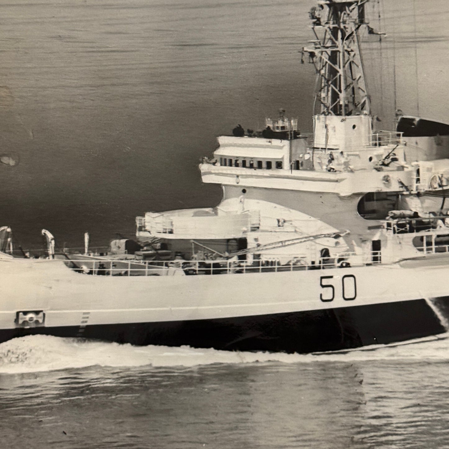 Vintage Ship Boat Photo Photograph Print HMCS Labrador Ship
