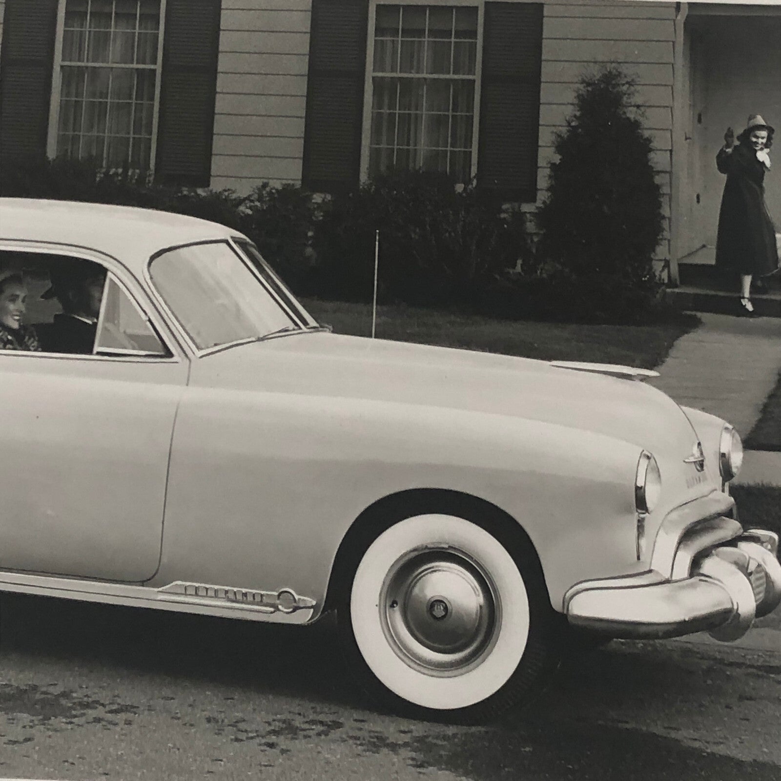 1949 Oldsmobile Series 98 Futuramic Sedan Factory Press Photo Photograph Print