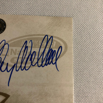 2011 Press Pass Fanfare Autograph Kenny Wallace Signed Signature Auto NASCAR
