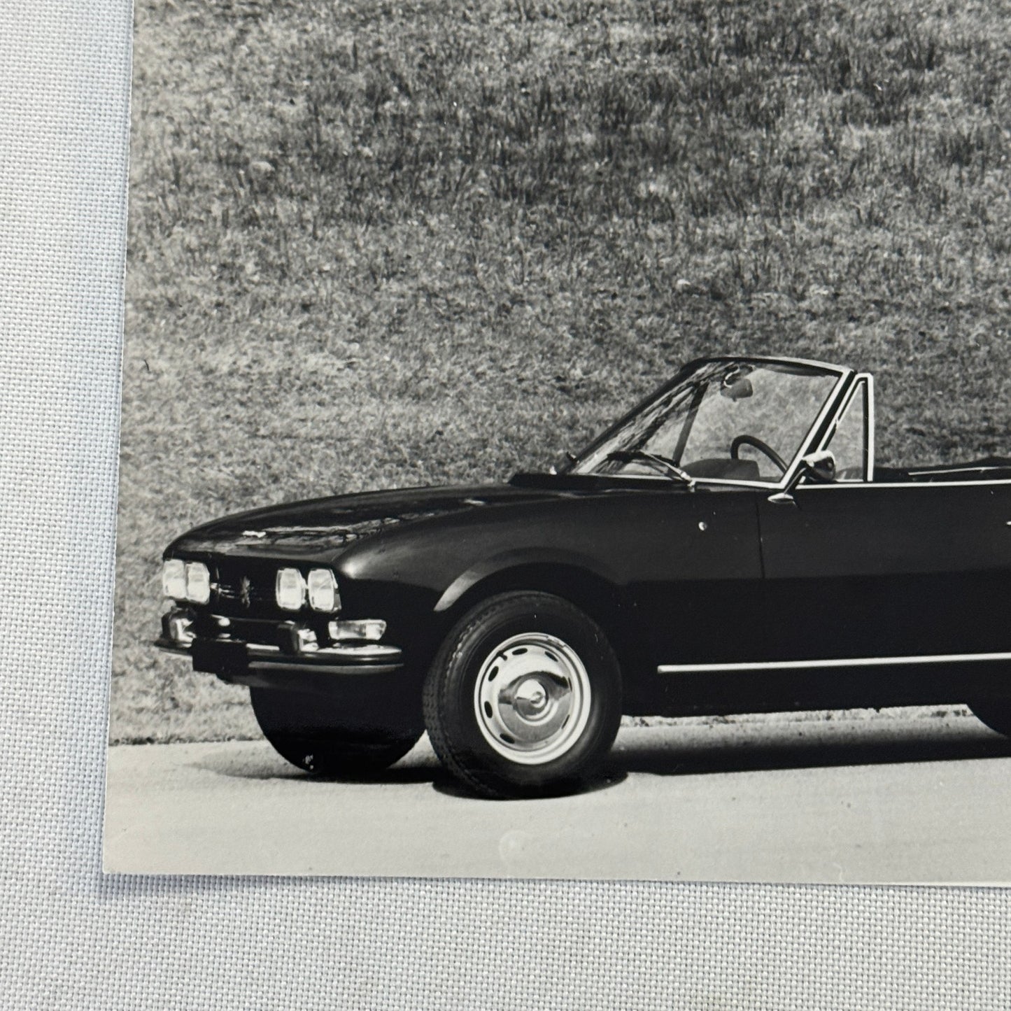 1969 Peugeot 504 Cabriolet Carrozzeria Pininfarina Press Photograph Photo