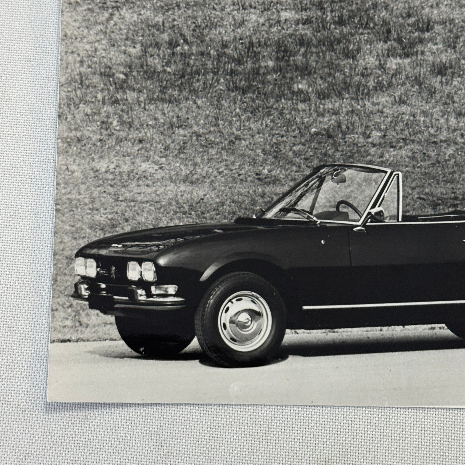 1969 Peugeot 504 Cabriolet Carrozzeria Pininfarina Press Photograph Photo