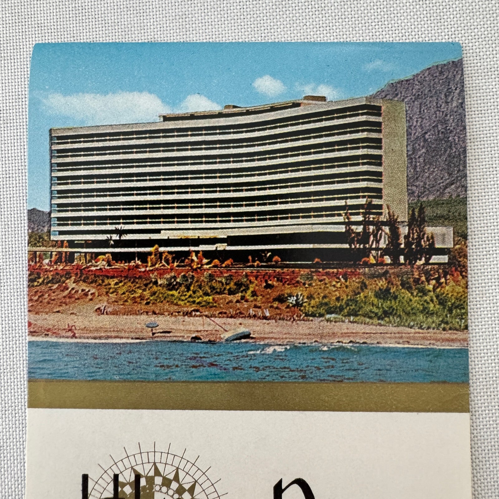 Vintage Hotel Travel Luggage Label Hotel Don Pepe Costa Del Sol Spain Espana