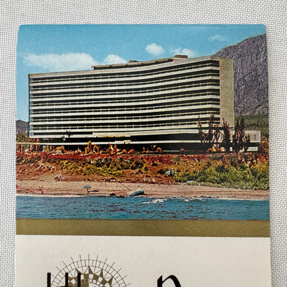 Vintage Hotel Travel Luggage Label Hotel Don Pepe Costa Del Sol Spain Espana