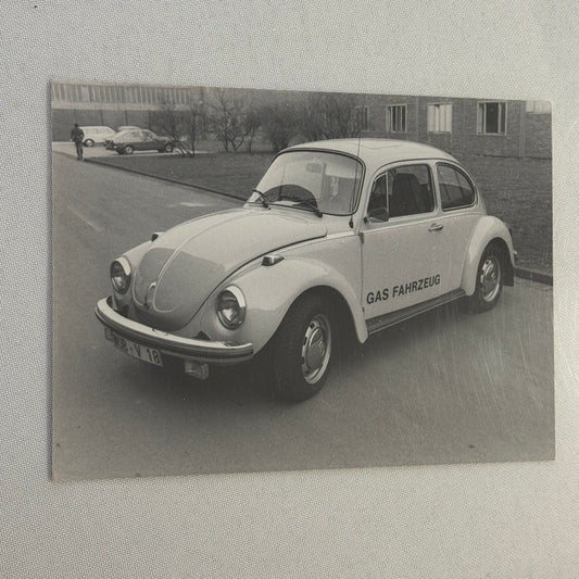 Vintage Volkswagen Beetle VW Bug Car Photo Photograph Print 1977