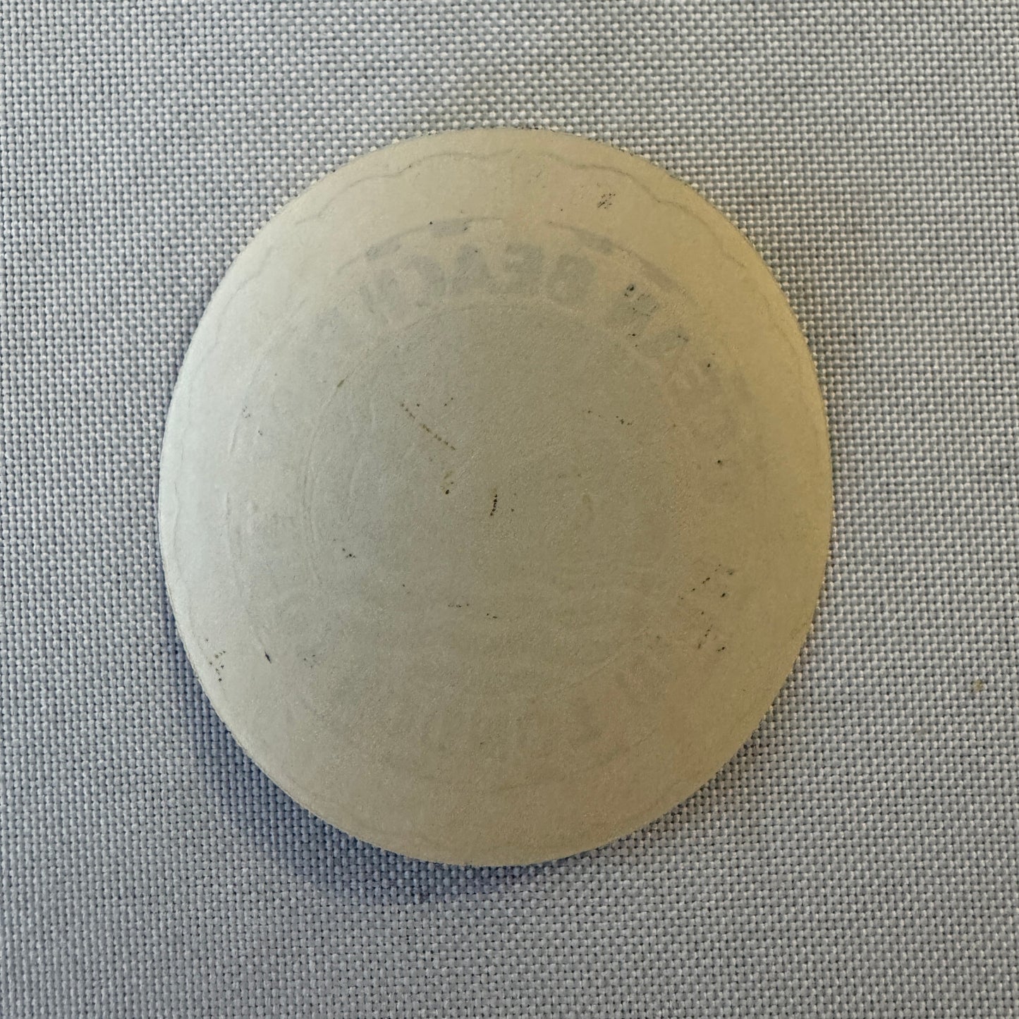 Vintage Travel Luggage Label Ocean Beach Park New London Connecticut