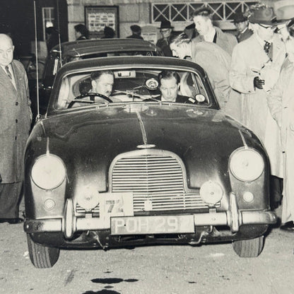 Aston Martin Rally Racing Photo Photograph Possibly Signed Unidentified Rallye